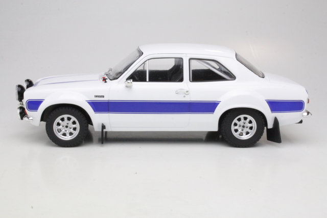 Ford Escort Mk1 RS2000 1974, valkoinen/sininen