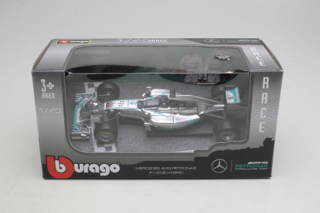 Mercedes AMG W05 Hybrid, F1 2014, L.Hamilton, no.44 - Sulje napsauttamalla kuva