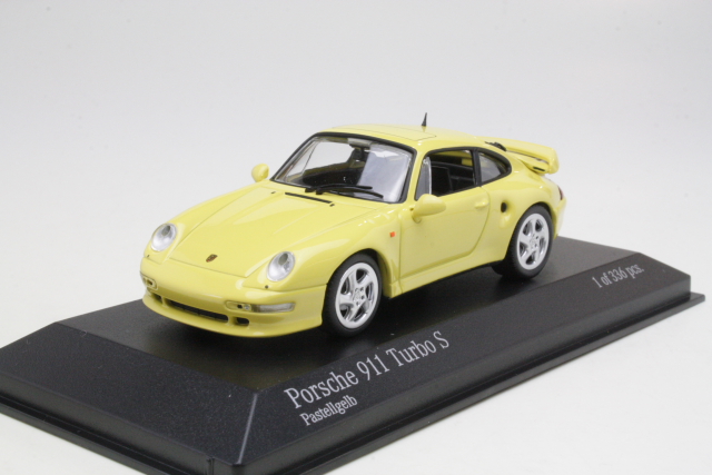 Porsche 911 (993) Turbo S 1998, yellow