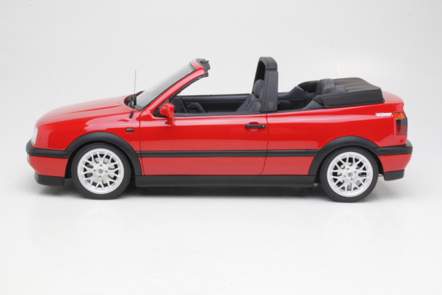 VW Golf 3 Cabriolet Sport Edition, red