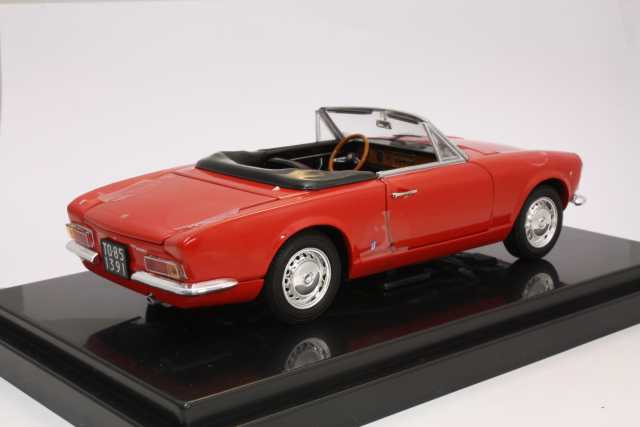 Fiat 124 Spider 1400 1967, punainen