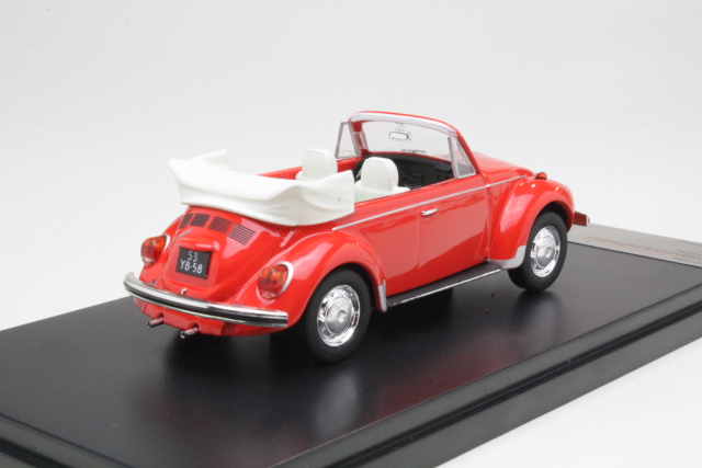 VW Beetle Cabriolet 1973, red - Click Image to Close