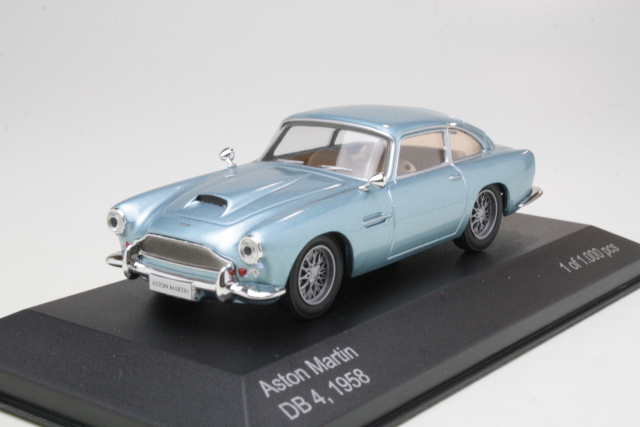 Aston Martin DB4 1958, light blue - Click Image to Close