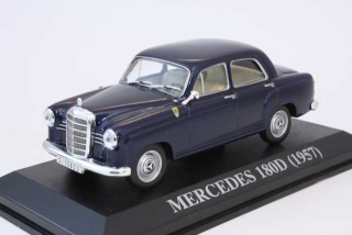 Mercedes 180D (w120) Ponton 1957, dark blue