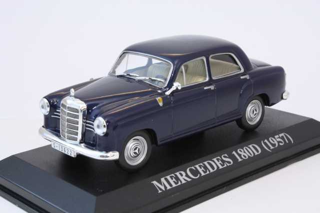 Mercedes 180D (w120) Ponton 1957, dark blue