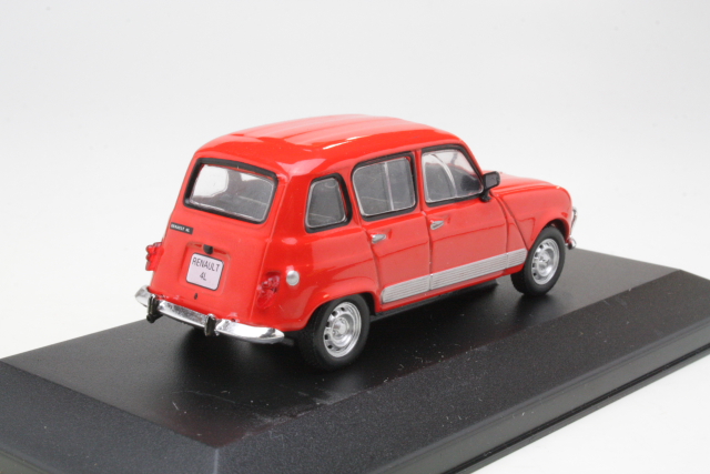 Renault 4L, red