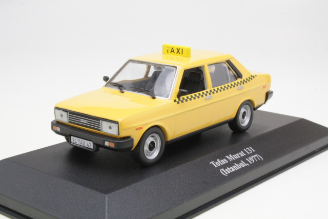 Tofas Murat 131 1977, yellow "Taxi Istanbul"