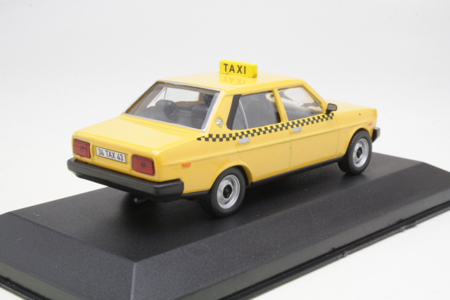 Tofas Murat 131 1977, yellow "Taxi Istanbul"