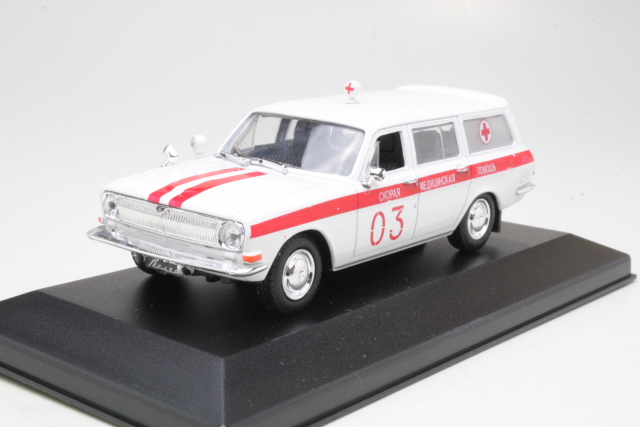 Volga GAZ M24-03 1973 Soviet Ambulance - Sulje napsauttamalla kuva