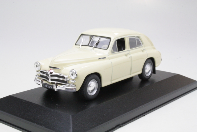 GAZ M20 Pobeda 1946, beige - Sulje napsauttamalla kuva