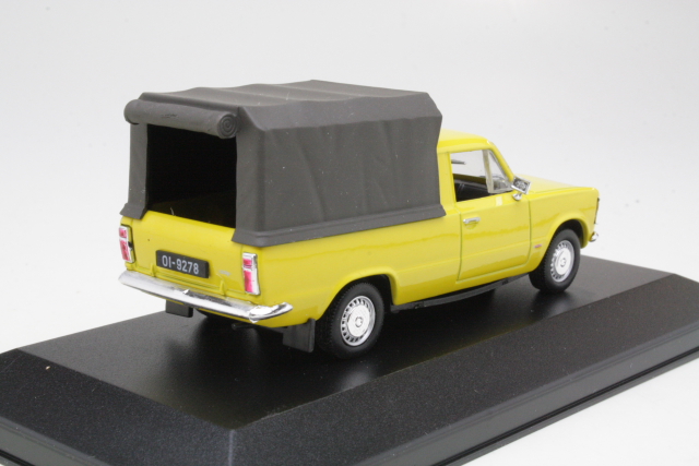 Fiat 125P Pick-Up, keltainen - Sulje napsauttamalla kuva