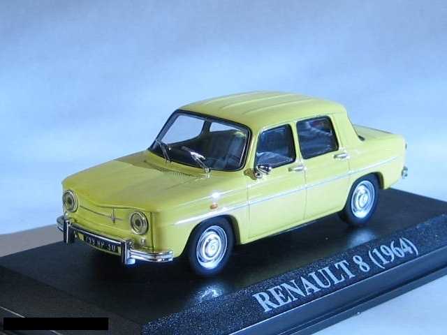 Renault 8 1964, Keltainen