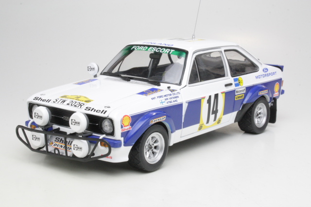 Ford Escort Mk2 RS1800, Safari 1977, A.Vatanen, no.14