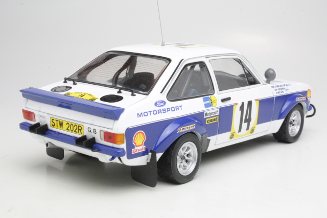 Ford Escort Mk2 RS1800, Safari 1977, A.Vatanen, no.14 - Sulje napsauttamalla kuva