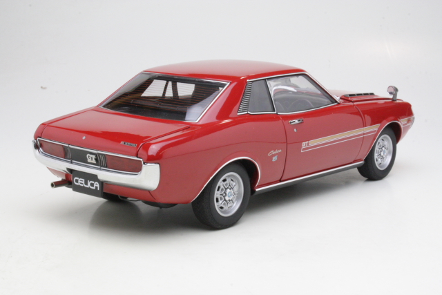 Toyota Celica 1600GT (TA22) 1973, punainen - Sulje napsauttamalla kuva