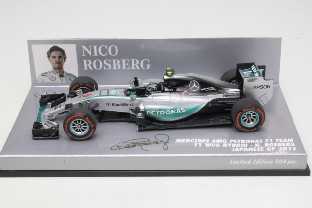 Mercedes AMG W06 Hybrid, Japanese GP 2015, N.Rosberg, no.6