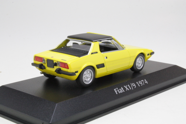 Fiat X1/9 1974, keltainen - Sulje napsauttamalla kuva