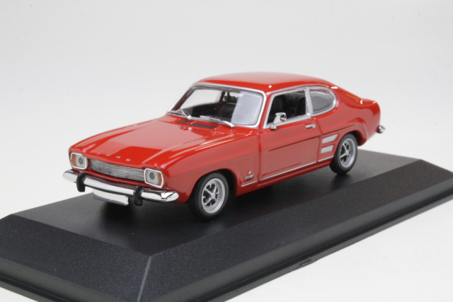 Ford Capri Mk1 1969, punainen - Sulje napsauttamalla kuva