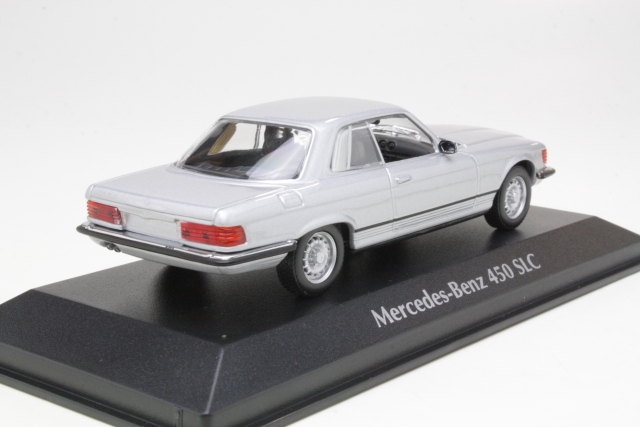 Mercedes 450SLC (R107) 1974, hopea - Sulje napsauttamalla kuva