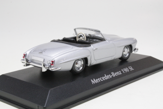 Mercedes 190SL (W121) 1955, silver