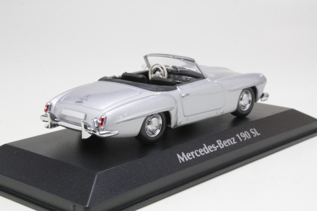 Mercedes 190SL (W121) 1955, hopea - Sulje napsauttamalla kuva