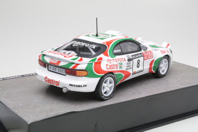 Toyota Celica Turbo 4WD ST185, Finland 1993, H.Mikkola, no.8 - Click Image to Close