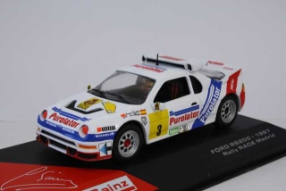 Ford RS200, 1st. Rally Race Madrid 1987, C.Sainz, no.3