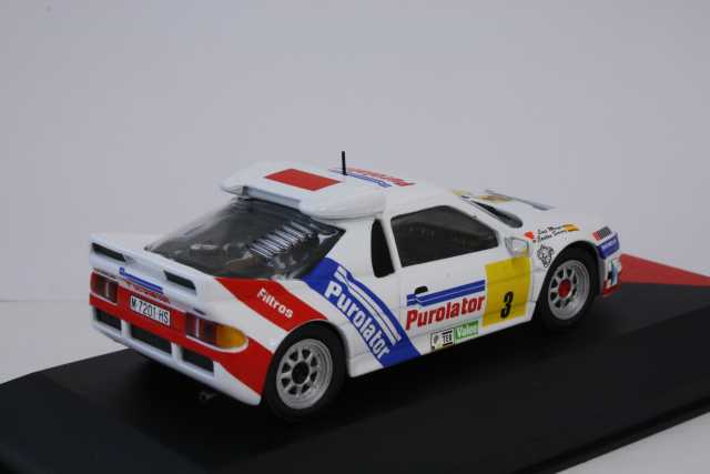 Ford RS200, 1st. Rally Race Madrid 1987, C.Sainz, no.3