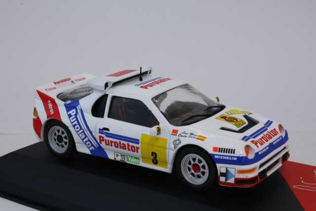 Ford RS200, 1st. Rally Race Madrid 1987, C.Sainz, no.3