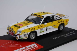 Opel Manta B 400, 2nd. Rally Catalunya 1984, C.Sainz, no.9 - Sulje napsauttamalla kuva