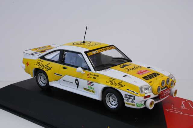 Opel Manta B 400, 2nd. Rally Catalunya 1984, C.Sainz, no.9
