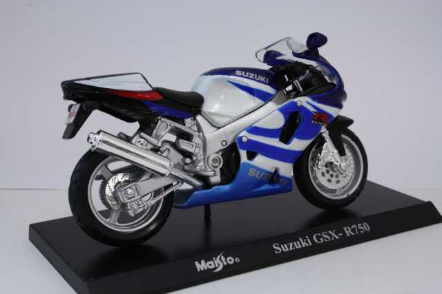 Suzuki GSX-R750, sininen/valkoinen