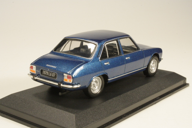 Peugeot 504 1969, sininen - Sulje napsauttamalla kuva