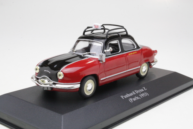 Panhard Dyna Z 1953, red/black "Taxi Paris"