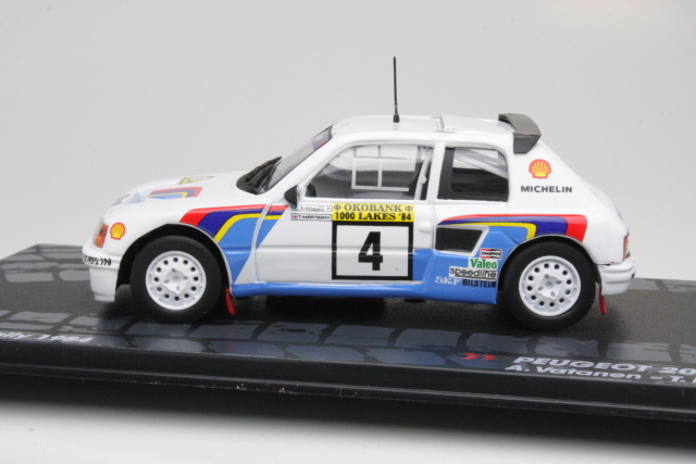 Peugeot 205T16, Finland 1984, A.Vatanen, no.4
