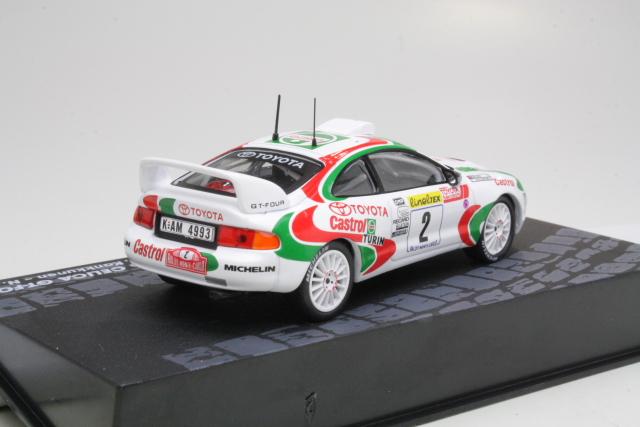 Toyota Celica GT-Four ST205, Monte Carlo 1995, J.Kankkunen, no.2