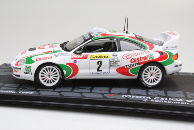 Toyota Celica GT-Four ST205, Monte Carlo 1995, J.Kankkunen, no.2