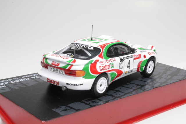 Toyota Celica Turbo 4WD ST185, Finland 1993, J.Kankkunen, no.4