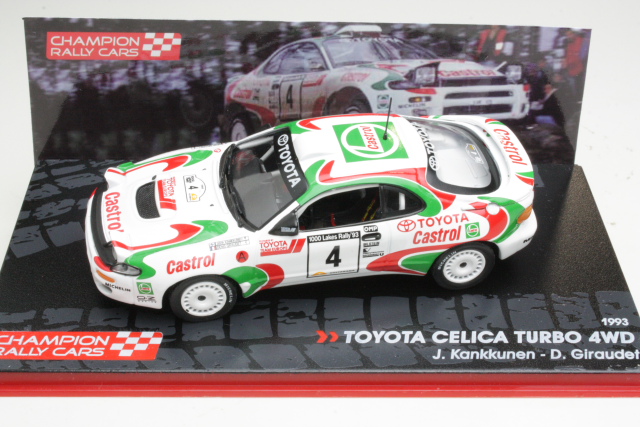 Toyota Celica Turbo 4WD ST185, Finland 1993, J.Kankkunen, no.4