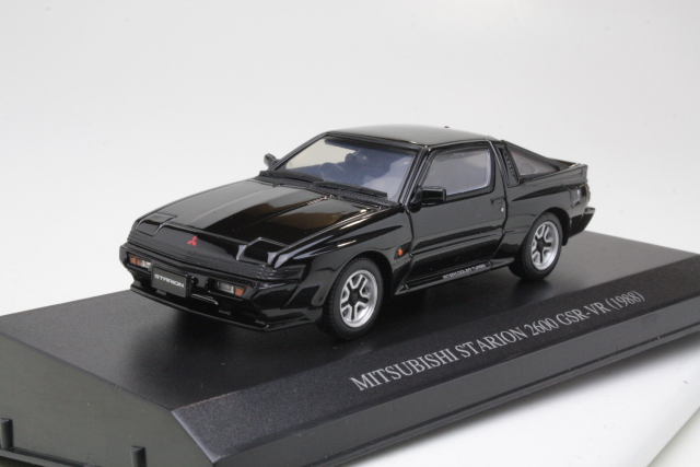 Mitsubishi Starion 2600 GSR-VR 1988, musta - Sulje napsauttamalla kuva