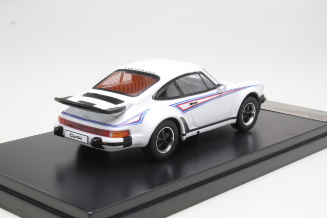 Porsche 911 Turbo 1975 "Martini Edition", valkoinen - Sulje napsauttamalla kuva