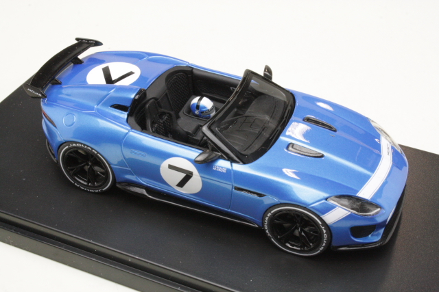 Jaguar F-Type Project 7 2015, sininen - Sulje napsauttamalla kuva