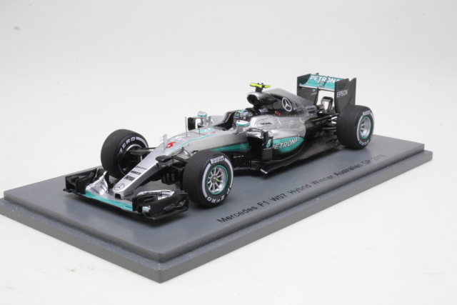 Mercedes F1 W07 Hybrid, 1st. Australian GP 2016, N.Rosberg, no.6 - Sulje napsauttamalla kuva