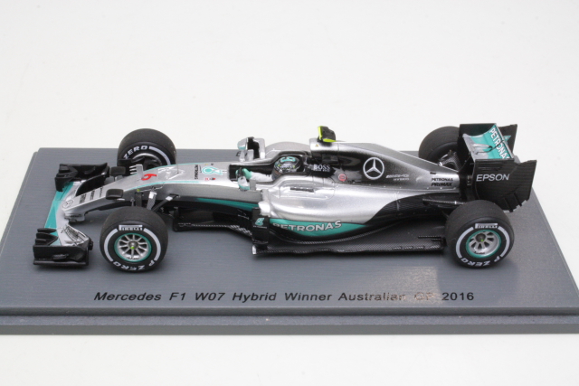 Mercedes AMG W07, 1st. Australian GP 2016, N.Rosberg, no.6