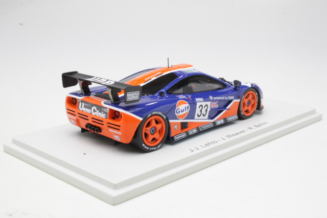 McLaren F1 GTR, 9th. Le Mans 1996, J.J.Lehto/J.Weaver/R.Bellm - Click Image to Close