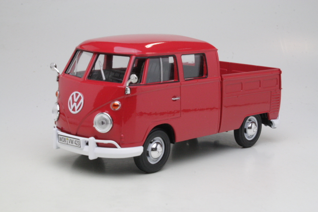 VW T1 Double Cabine Pick-Up 1967, red