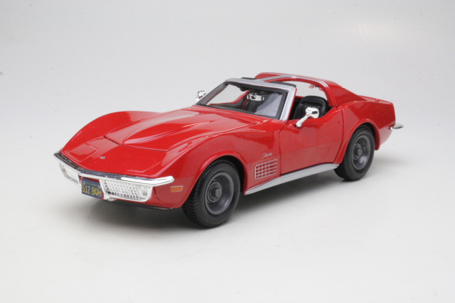 Chevrolet Corvette C3 1970, punainen - Sulje napsauttamalla kuva