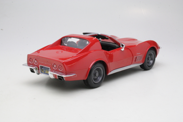 Chevrolet Corvette C3 1970, punainen - Sulje napsauttamalla kuva