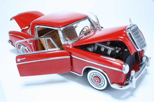 Mercedes 220 SE Coupe 1958, punainen