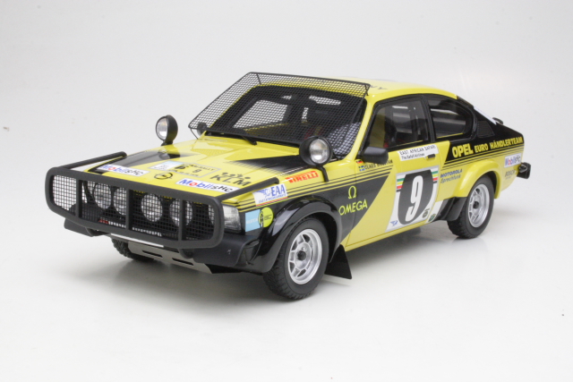 Opel Kadett C GTE, Safari 1976, W.Rohrl, no.9 - Sulje napsauttamalla kuva